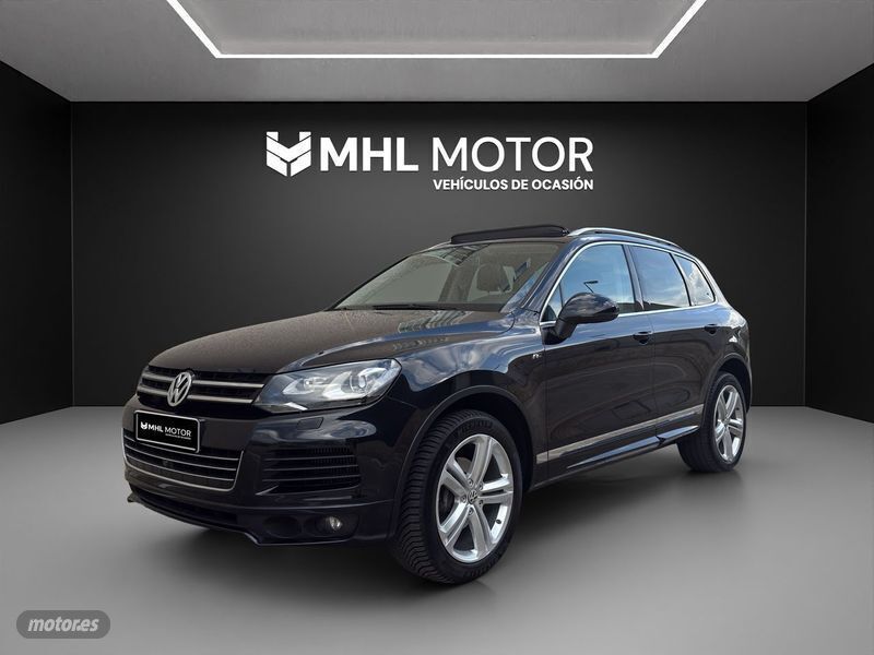 Negro Usado 2015 VW Touareg R-line SUV | 25.990 € (Precio justo) - Imagen 1/4