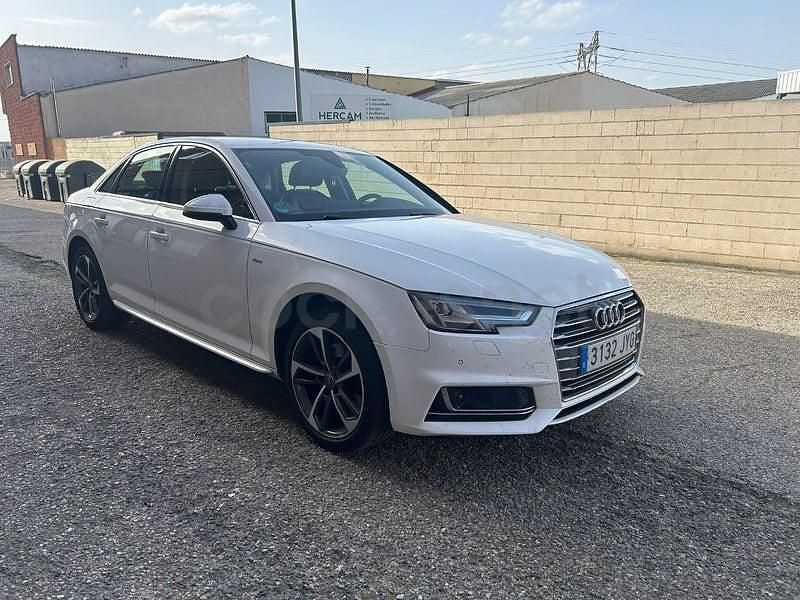 Usado Audi A4 Design 150 CV (110 kW) 2017 Blanco Berlina