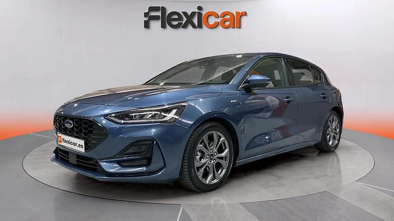 Usado Ford Focus ST-Line 125 CV (91 kW) 2023 Azul Berlina