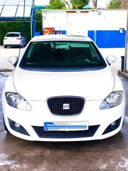 Usado Seat Leon Sport 160 CV (117 kW) 2009 Blanco Utilitario