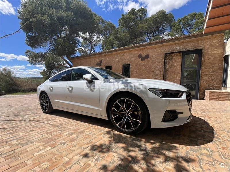 Usado Audi A7 204 CV (150 kW) 2020 Blanco Berlina