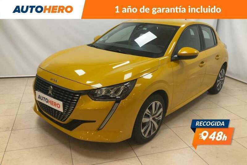 Amarillo Usado 2020 Peugeot 208 Active Utilitario | 9999 € (Buen precio) - Imagen 1/3