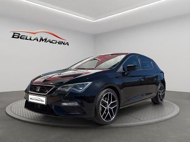 Usado Seat Leon FR 150 CV (110 kW) 2020 Negro Familiar