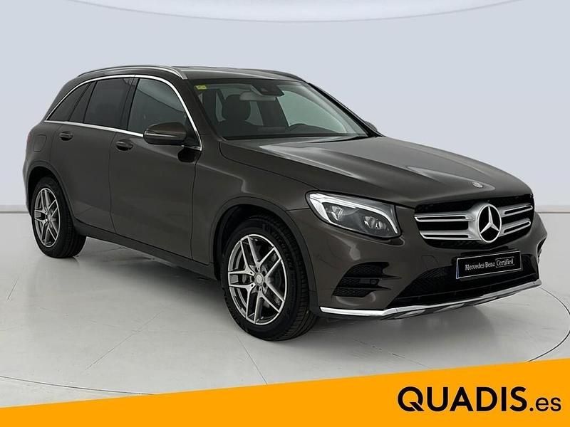 Usado Mercedes GLC250 AMG line 204 CV (150 kW) 2016 Marrón