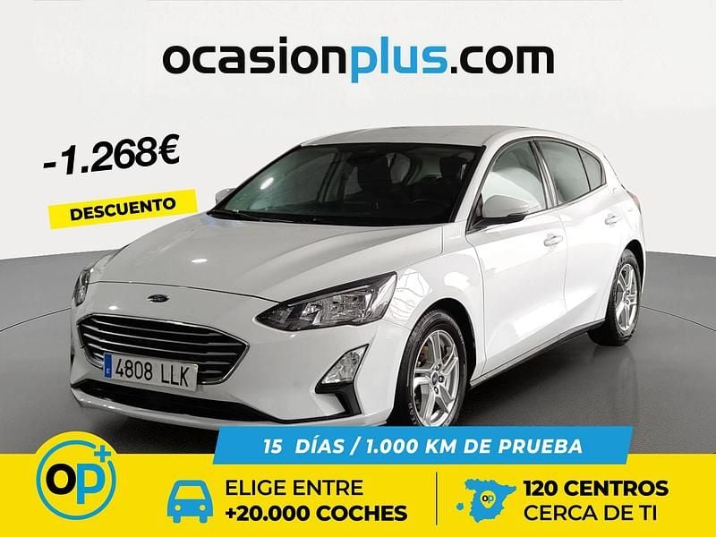 Usado Ford Focus Trend+ 120 CV (88 kW) 2020 Blanco Berlina