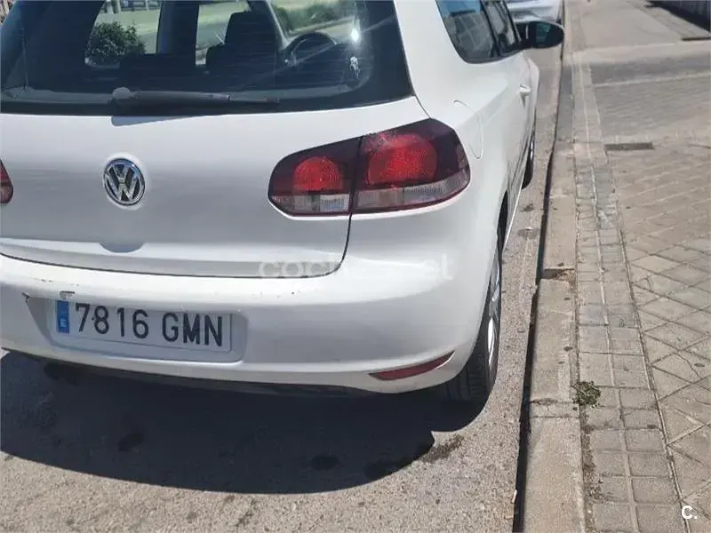 Usado VW Golf VI Sport 140 CV (102 kW) 2009 Blanco Utilitario