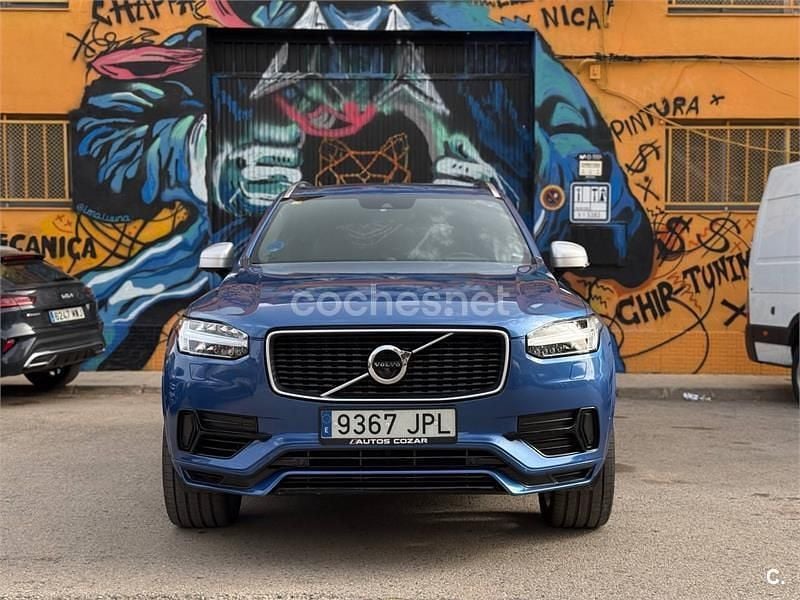 Occasion Volvo XC90 R-Design 400 ch (294 kW) 2016 Bleue SUV