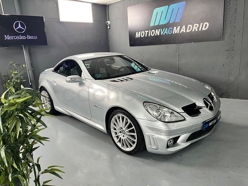 Usado Mercedes SLK55 AMG AMG 360 CV (264 kW) 2007 Gris / plata Descapotable