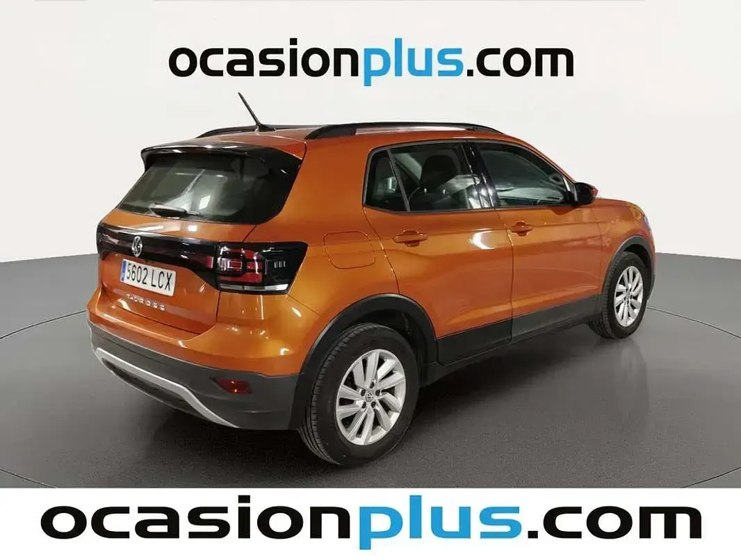 Usado VW T-Cross Advance 95 CV (69 kW) 2019 Naranja SUV