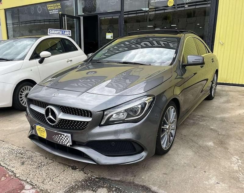 Gris Usado 2018 Mercedes CLA200 Coupe | 18.900 € (Precio justo) - Imagen 1/4