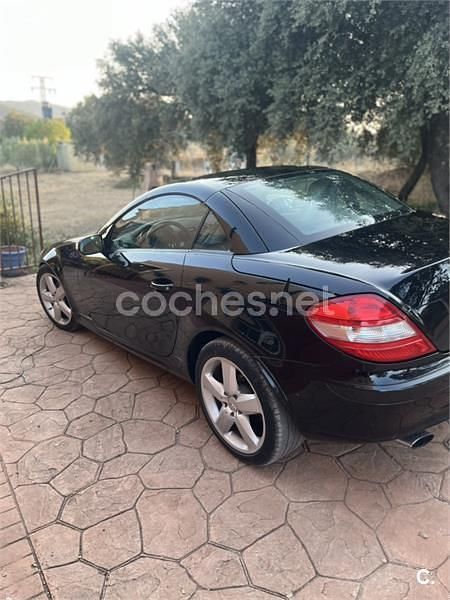 Usado Mercedes SLK200 163 CV (119 kW) 2004 Negro Descapotable