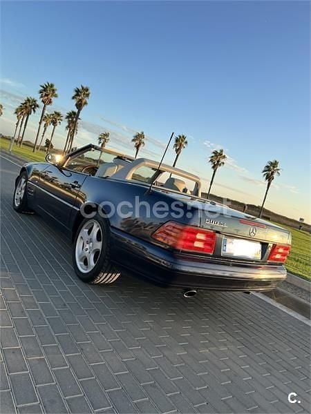Usado Mercedes SL500 320 CV (235 kW) 1998 Azul Descapotable