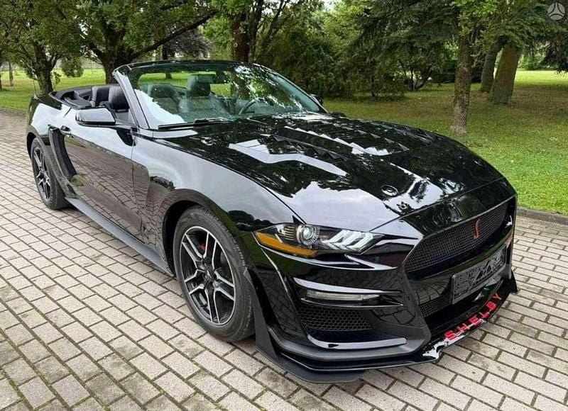 Negro Usado 2020 Ford Mustang Convertible Descapotable | 31.727 € (Super precio) - Imagen 1/4