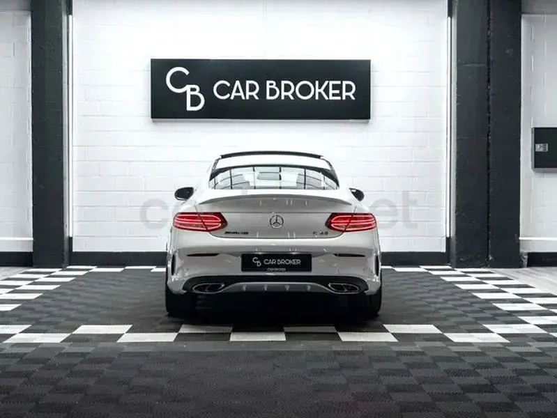 Usado Mercedes C43 AMG 367 CV (269 kW) 2017 Blanco Coupe