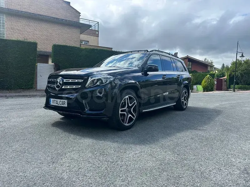 Usado Mercedes GLS400 333 CV (244 kW) 2018 Negro SUV