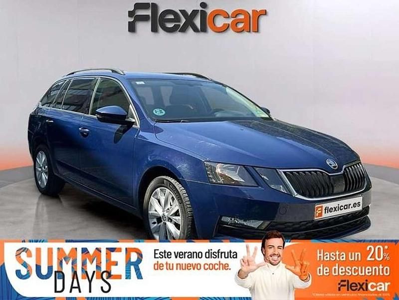 Azul Usado 2018 Skoda Octavia Style Familiar | 13.990 € (Precio justo) - Imagen 1/4