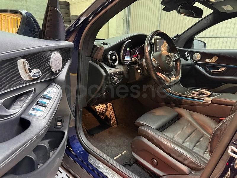 Usado Mercedes GLC350 320 CV (235 kW) 2017 Azul Coupe