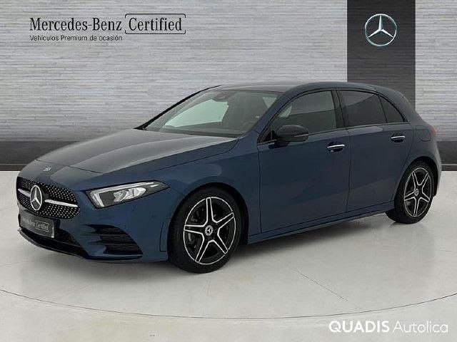 Azul denim Usado 2022 Mercedes A200 AMG line | 32.850 € (Un poco caro) - Imagen 1/4