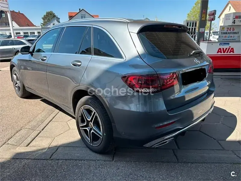 Usado Mercedes GLC220 170 CV (125 kW) 2018 Gris / plata SUV