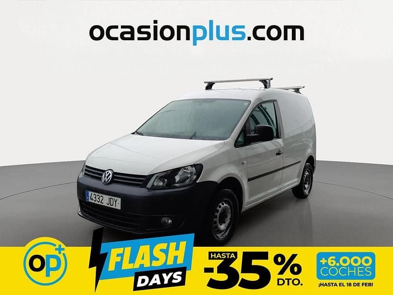 Usado VW Caddy 75 CV (55 kW) 2015 Blanco Monovolumen