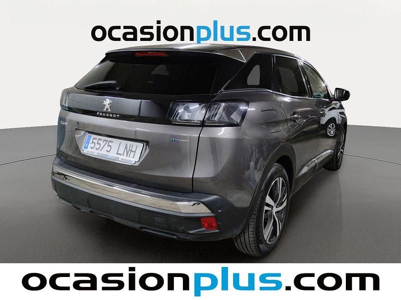 Usado Peugeot 3008 Allure 225 CV (165 kW) 2021 Gris SUV