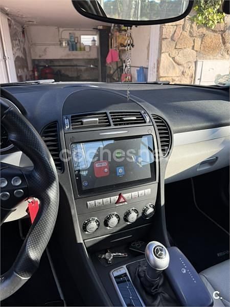 Usado Mercedes SLK350 272 CV (200 kW) 2004 Negro Descapotable