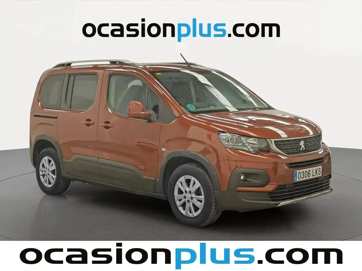 Usado Peugeot Rifter Allure 102 CV (75 kW) 2020 Marrón Monovolumen