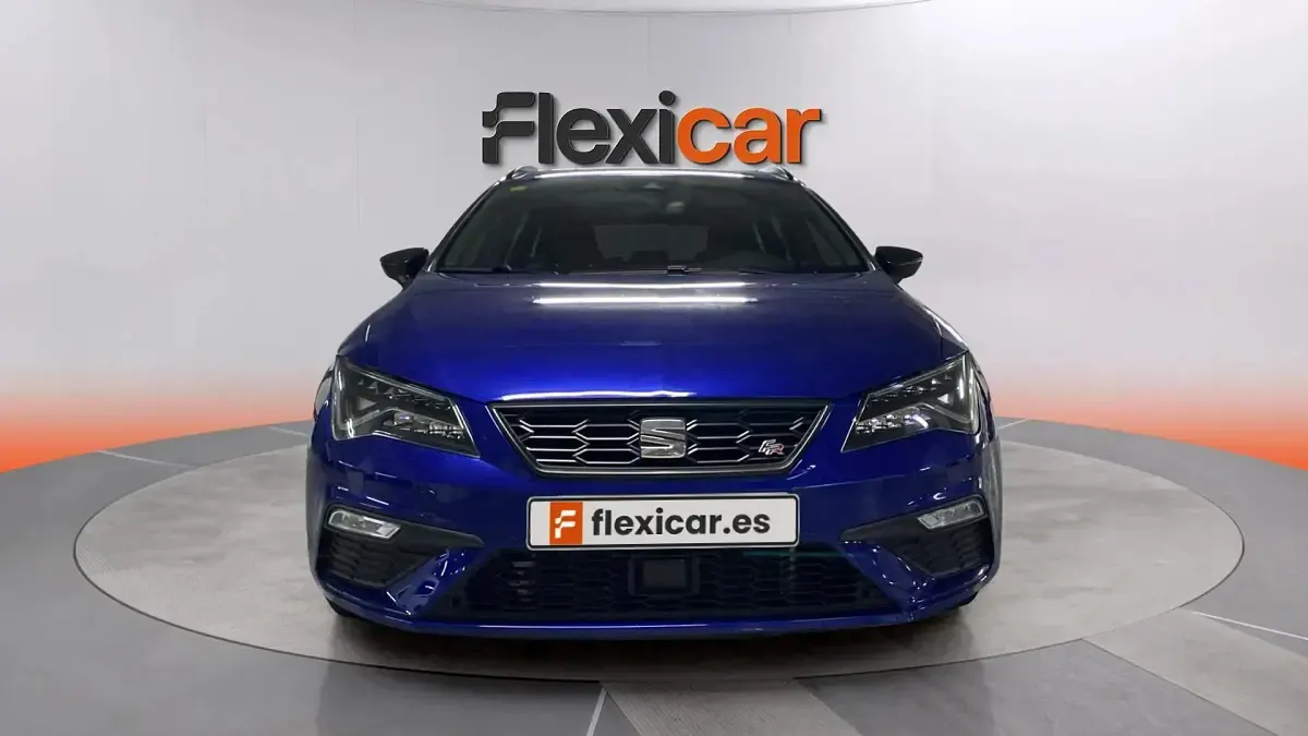 Usado Seat Leon ST FR 150 CV (110 kW) 2020 Azul Familiar