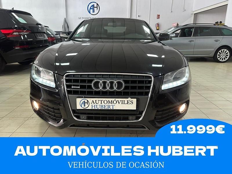 Usado Audi A5 S-Line 211 CV (155 kW) 2009 Negro Utilitario