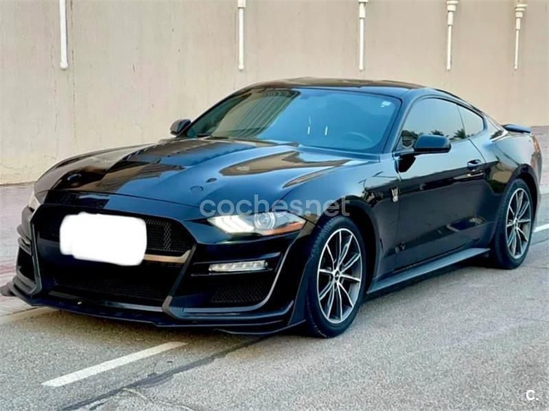 Negro Usado 2018 Ford Mustang GT Coupe | 32.500 € (Buen precio) - Imagen 1/4