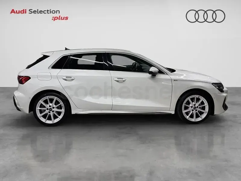 Usado Audi A3 S-Line 150 CV (110 kW) 2025 Blanco Berlina