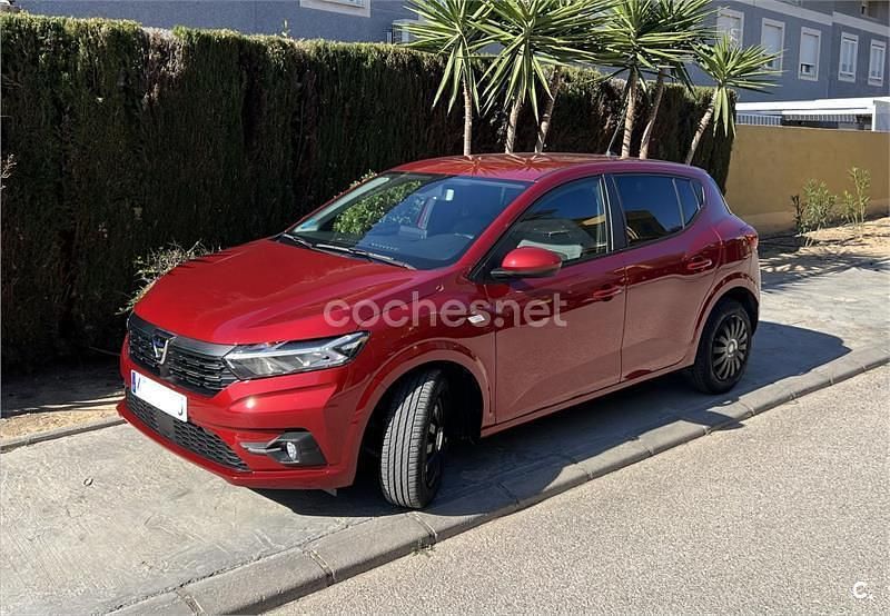 Granate Usado 2022 Dacia Sandero Comfort Utilitario | 9900 € (Buen precio) - Imagen 1/4