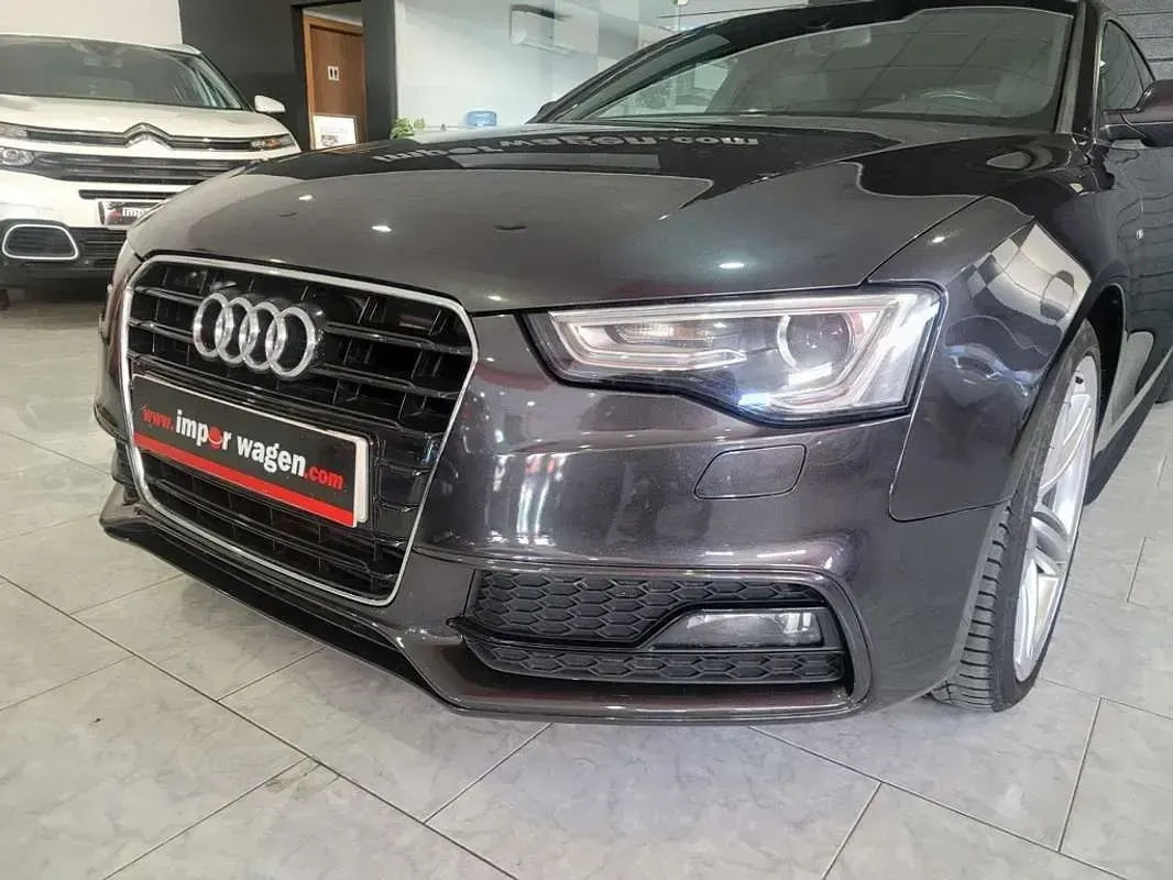 Usado Audi A5 Sportback S-Line 204 CV (150 kW) 2014 Negro Utilitario