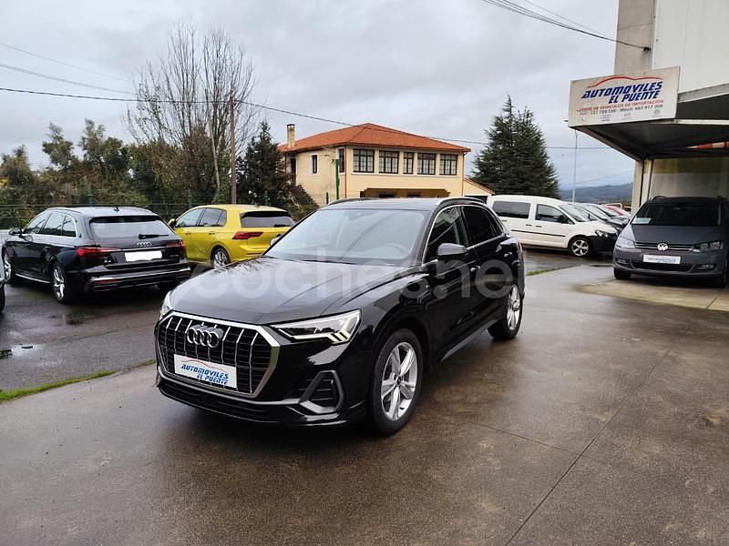 Usado Audi Q3 S-Line 150 CV (110 kW) 2021 Negro SUV
