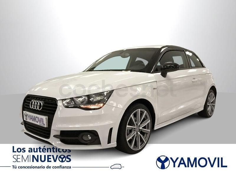 Usado Audi A1 Comfort 86 CV (63 kW) 2014 Blanco Utilitario