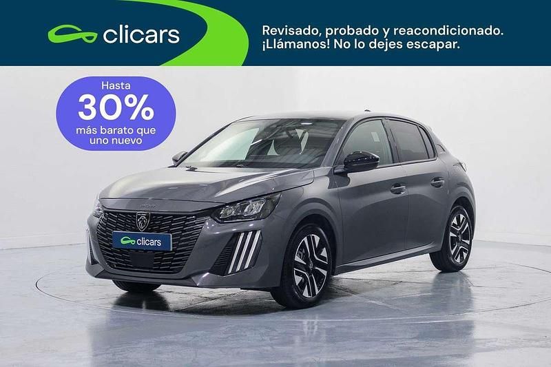 Usado Peugeot 208 Allure 102 CV (75 kW) 2025 Gris Utilitario
