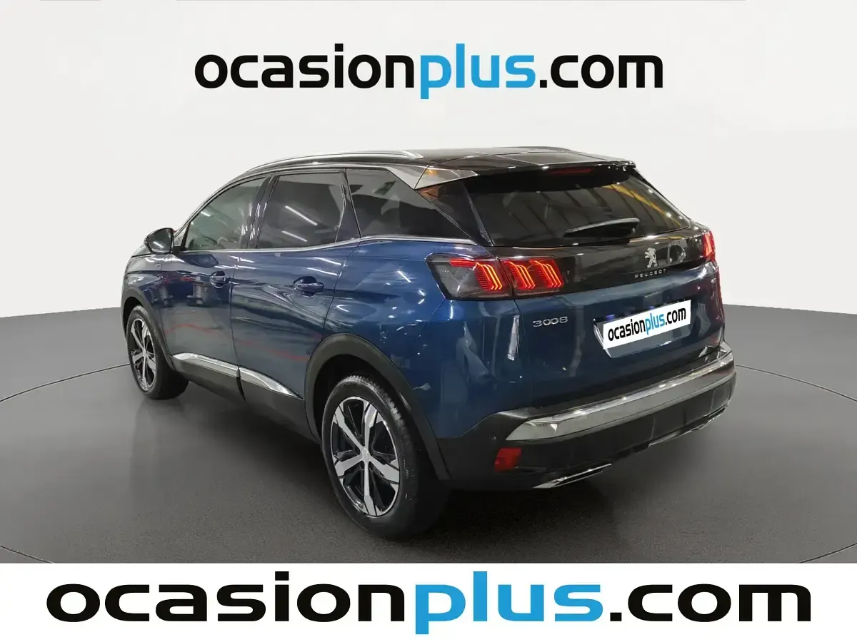 Usado Peugeot 3008 GT 130 CV (95 kW) 2024 Azul SUV