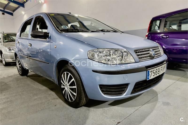 Azul Usado 2007 Fiat Punto Classica Berlina | 1999 € (Precio justo) - Imagen 1/4