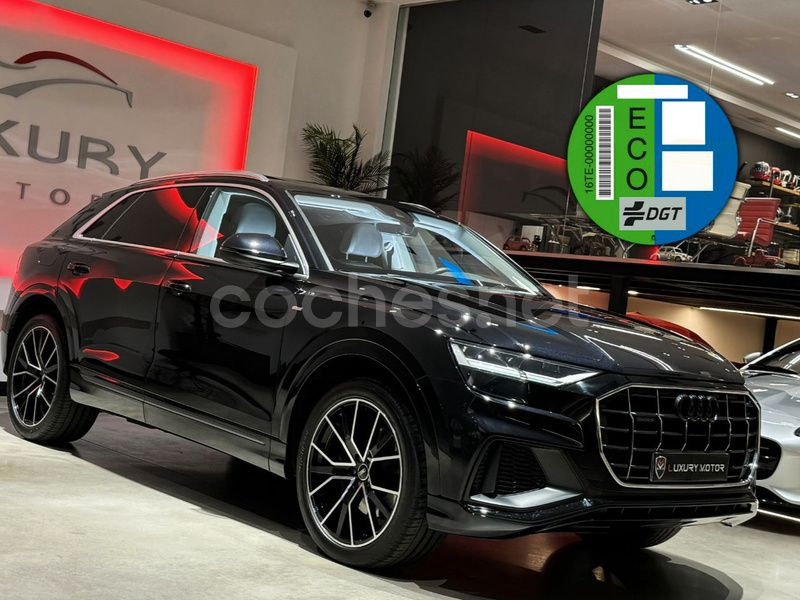 Negro Usado 2019 Audi Q8 Exclusive SUV | 54.900 € (Buen precio) - Imagen 1/4
