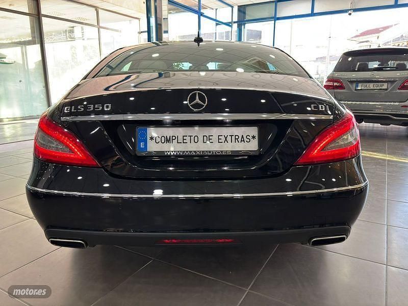 Usado Mercedes CLS350 265 CV (194 kW) 2011 Negro Berlina