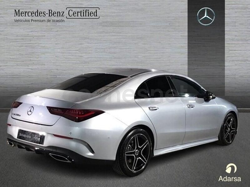 Usado Mercedes CLA200 AMG line 150 CV (110 kW) 2024 Gris Coupe