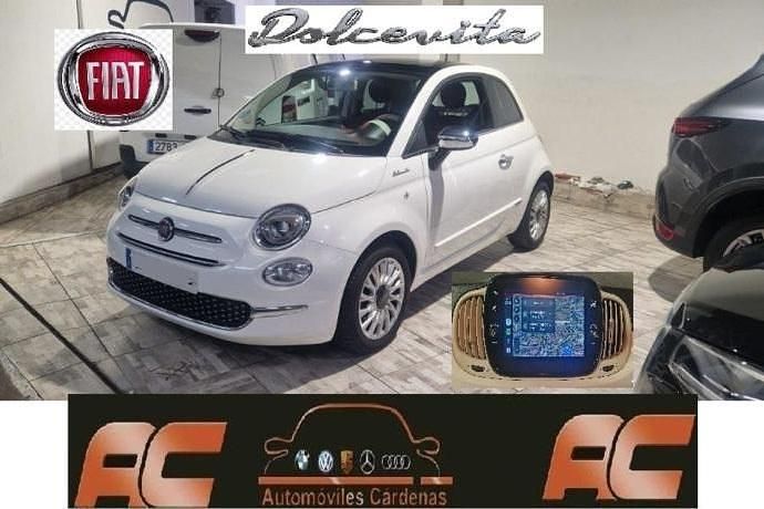 Blanco Usado 2022 Fiat 500 Dolcevita Utilitario | 10.490 € (Precio justo) - Imagen 1/4