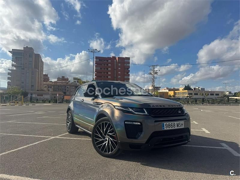 Gris / plata Usado 2015 Land Rover Range Rover evoque HSE Dynamic SUV | 17.600 € (Un poco caro) - Imagen 1/4