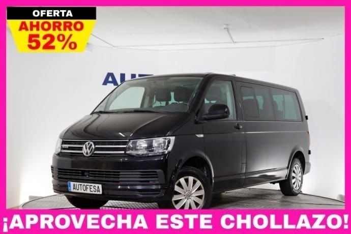Negro Usado 2017 VW Caravelle S Monovolumen | 29.500 € (Precio justo) - Imagen 1/4