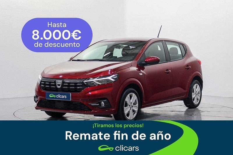 Rojo Usado 2023 Dacia Sandero Comfort Berlina | 13.190 € (Buen precio) - Imagen 1/4