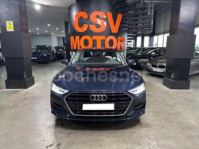 Usado Audi A7 286 CV (210 kW) 2019 Azul Berlina