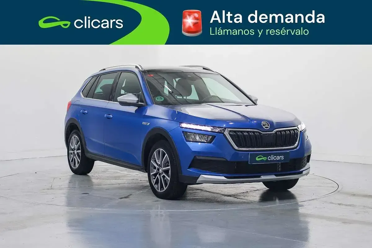 Usado Skoda Kamiq Ambition 150 CV (110 kW) 2021 Azul SUV