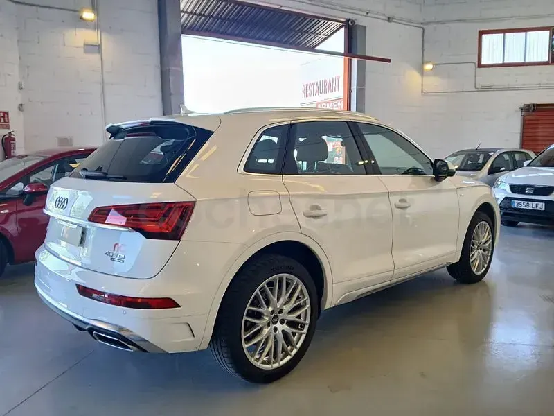Usado Audi Q5 S-Line 204 CV (150 kW) 2022 Blanco SUV