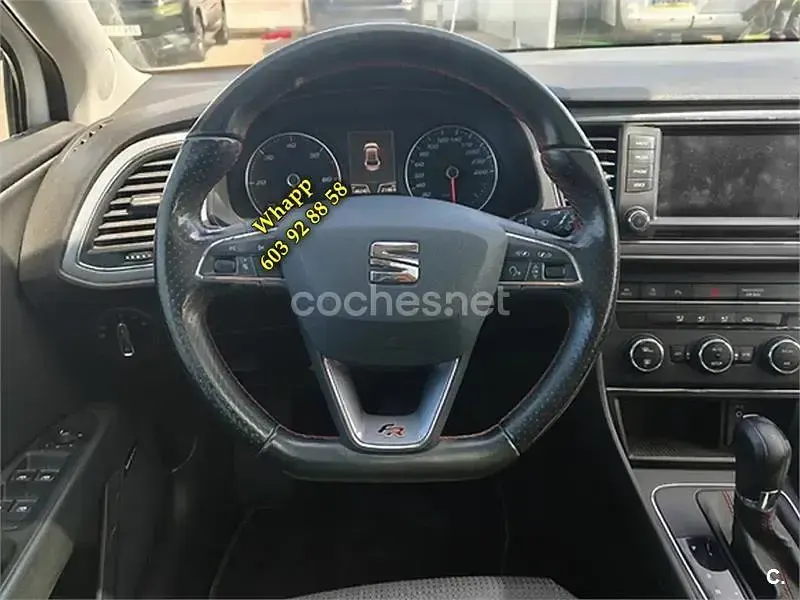 Usado Seat Leon CONNECT 150 CV (110 kW) 2015 Blanco Berlina