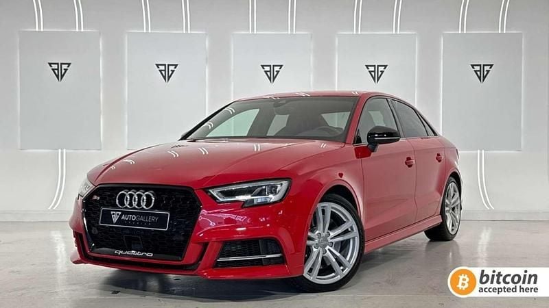 Usado Audi S3 Sportback 310 CV (228 kW) 2018 Rojo Utilitario
